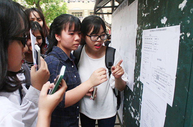 Lượng hồ sơ xét tuyển vào nhiều trường đại học thay đổi mạnh so với đợt đăng ký xét tuyển đầu
